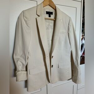 J Crew White Blazer - 8